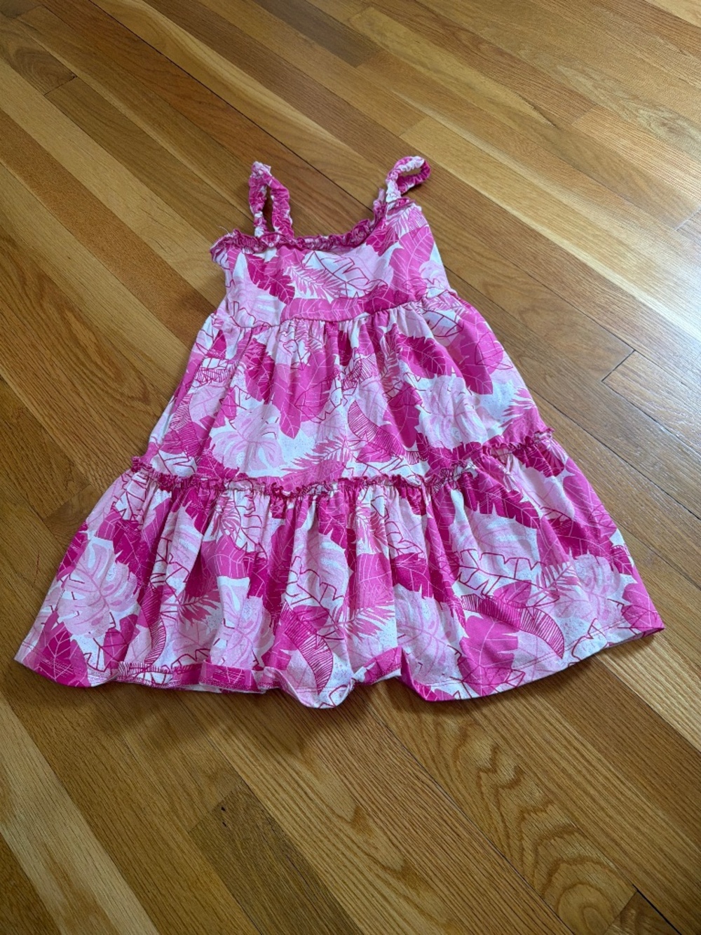 Andy and Evan girls tropical dress